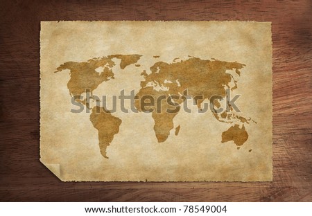 old world map