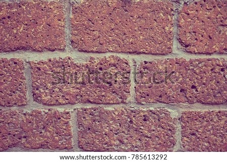 Brick wall vintage