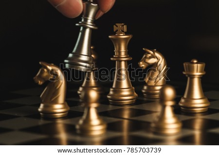chess game before the victory