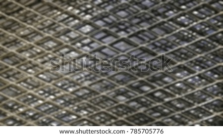 blur abstract steel net layer background