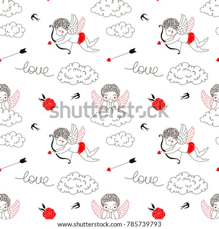 pattern for Valentine's  Day design