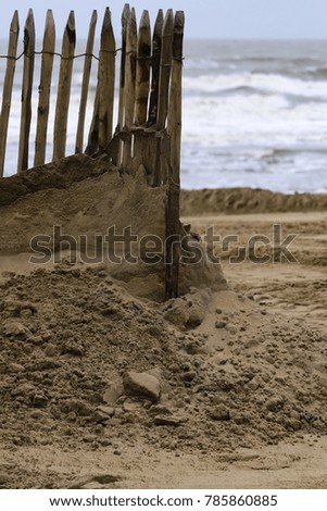 Image of the of Katwijk beach, Netherlands