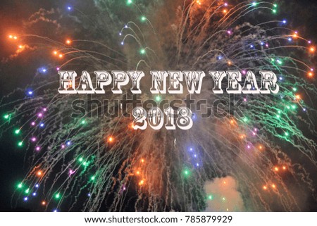 Happy new year - Welcome 2018