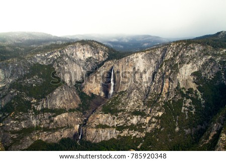 Yosemite Falls and Mist