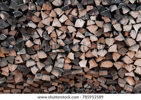 Wood for firewood