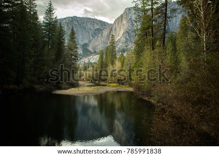 Granite Reflections in Yosemite Valley