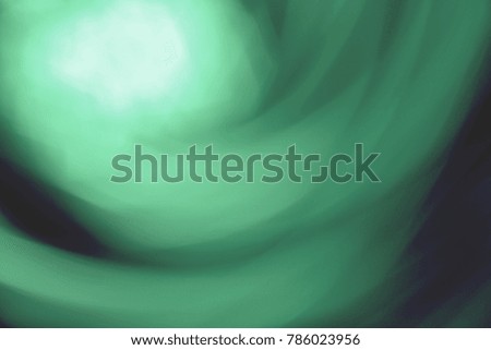 Green Bokeh abstract light background and texture,Blurred abstract blue Line of light background,long exposure motion lights