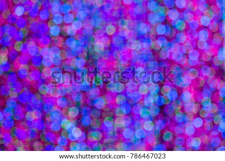 Abstract ball lights view background. Light blur background.