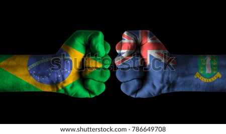 Brazil vs Brit virgin islands   