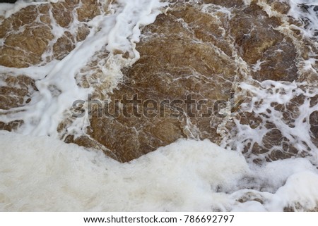 turbulent water background