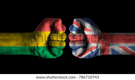 Bolivia vs United kingdom