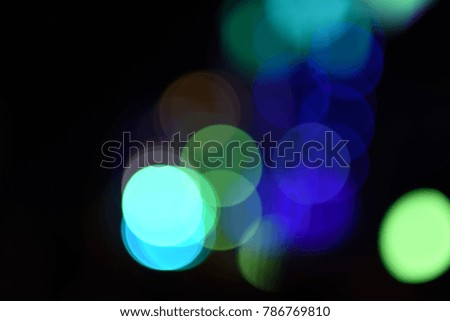 blurred abstract bokeh light background