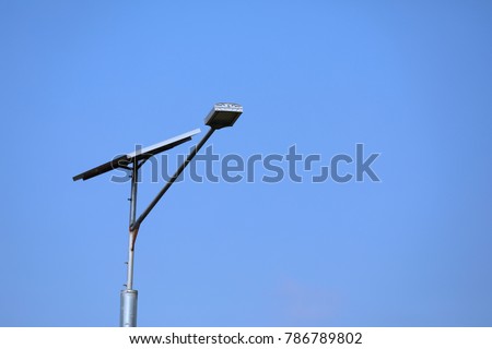 Lighting from Solar Cell.used for website background / banner, backdrop