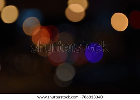 defocus blured bokeh light background