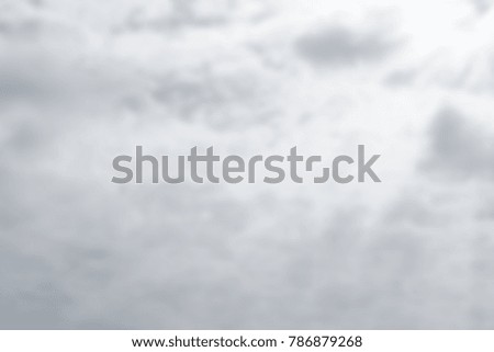White clouds with white clouds, white and gray clouds background