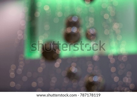 Christmas elegant abstract background with bokeh lights and stars