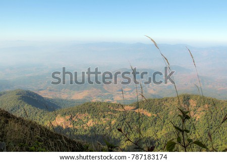 view on mountain