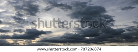 beautiful blue sky with clouds background.Sky with clouds weather nature cloud blue.Blue sky with clouds and sun