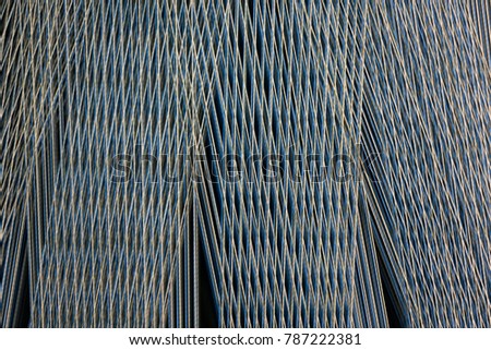 Textile weaving yarns
