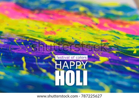 bright background for Holi