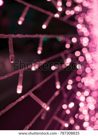 pink blurred bokeh light defocused background and textured for valaentine, Christmas , New Year holidays and celebration background