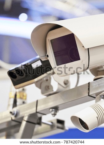 The image of surveillance camera