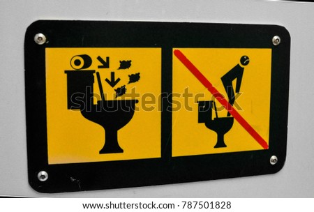 funny bathroom sign