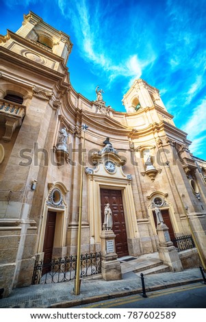 Valletta, Malta: Basilica of St Dominic, also known as Basilica of Our Lady of Fair Havens and St Dominic