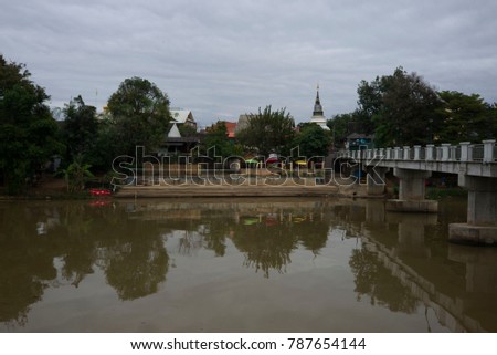 Riverside Life of Wat Ket Community in Chiang Mai