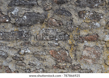 Old stone wall texture background. Texture from Czech Republic.