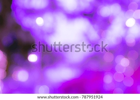 Violet or purple abstract background lighting bokeh.