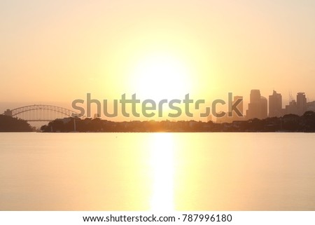 Sunrise at cockatoo Island,long exposures shot