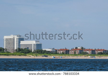 BEACH HOLIDAY - Landscape of a seaside resort