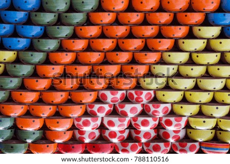 colorful cup background