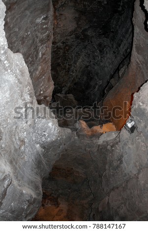 in volcanic caves can be accessed with a guided tour