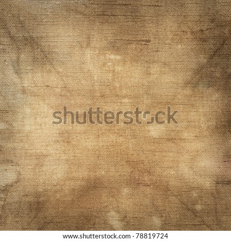Texture old canvas fabric as background Royalty-Free Stock Photo #78819724