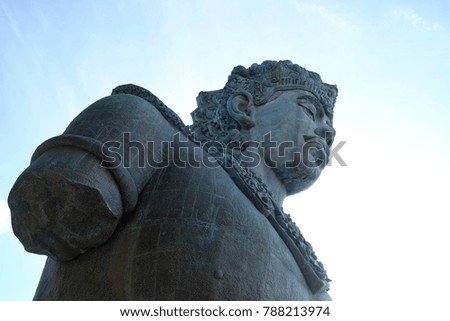 Garuda wisnu kencana, an iconic statue in B bali