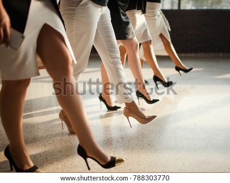 women force rights self-confident concept. feminism and beauty. the struggle for gender equality Royalty-Free Stock Photo #788303770