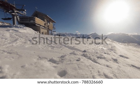 A day on the Austrian snow