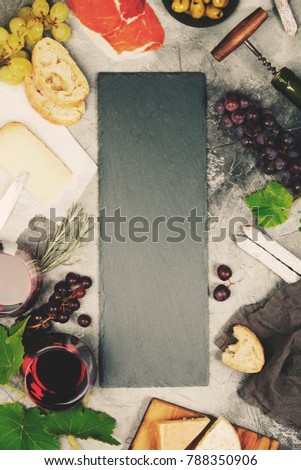 Wine and snack set