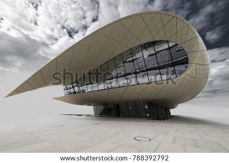 White Pavilion - Museum, Dubai, Jan. 2018
 Royalty-Free Stock Photo #788392792