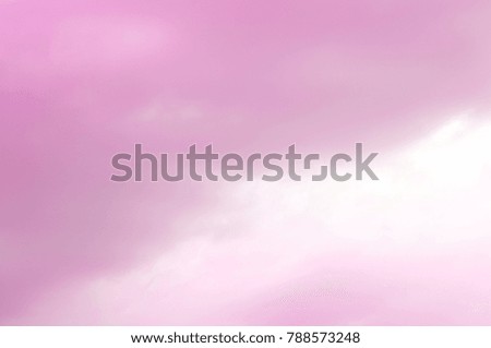 Brightly pastel pink sky for background use