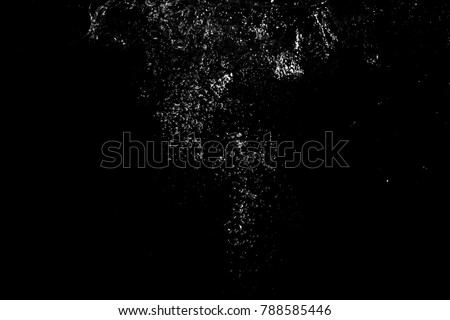 White bubbles under the water background Royalty-Free Stock Photo #788585446