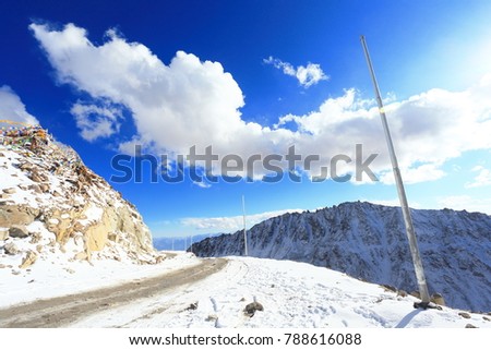 Changla Pass, Leh ladakh north India 