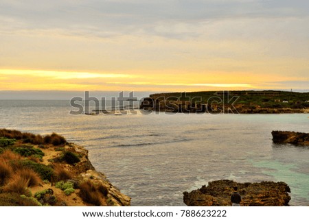 Sundowning on the kangaroo island, Australia
