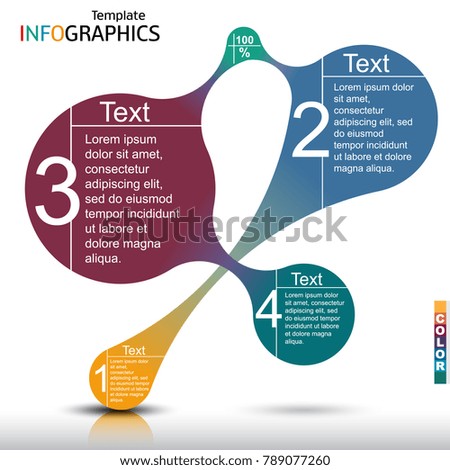 infographics business template elements. vector illustration
