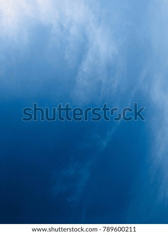 Soft blue sky Background. Clouds Background. Blurred picture. Blurred Background.