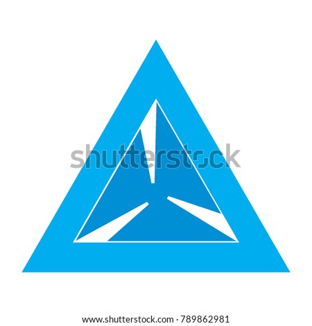 triangle logo icon