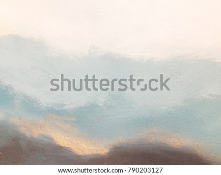 Artists oil paints multicolored closeup abstract background Royalty-Free Stock Photo #790203127