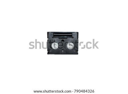 old video cassette tape 
